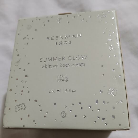 Beekman 1802 SUMMER GLOW 8 oz whipped body cream goat milk NIB/SEALED - Picture 1 of 10